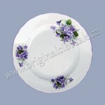 český porcelán talíř dezertní fialky 19 cm – Zboží Dáma