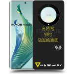 Pouzdro Picasee silikonové Honor Magic5 Lite 5G - Kazma - TOHLE JE ŽIVOT A NIC VÍC NEBUDE černé – Hledejceny.cz