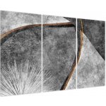 Obraz - Abstrakce v betonu, třídílný 120x80 cm – Hledejceny.cz