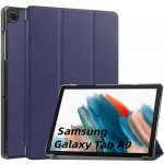 Vsechnonamobil 66391 LEATHER Zaklápací kryt Samsung Galaxy Tab A9 modrý – Zboží Živě