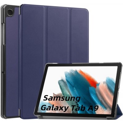Vsechnonamobil 66391 LEATHER Zaklápací kryt Samsung Galaxy Tab A9 modrý – Zboží Živě