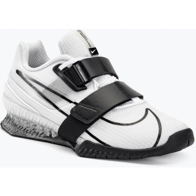 Nike Vzpěračská obuvRomaleos 4 white/black – Zboží Dáma