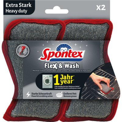 Spontex FlexandWash Heavy duty 2 ks – Zboží Dáma