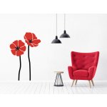 Nalepte.cz samolepka na zeď Vlčí mák , rozměry 120 x 185 cm – Zboží Mobilmania