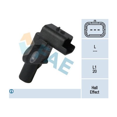 Snímač, poloha vačkového hřídele FAE 79155 – Sleviste.cz