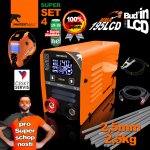 PanterMax MMA 195LCD MMA/TIG set 4 – Zboží Dáma