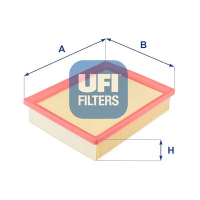 Vzduchový filtr UFI 30.098.00 – Hledejceny.cz