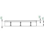 Radaway Delos D 90 x 75 cm 4D97514-03R – Zboží Dáma