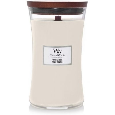 WoodWick White Teak 609,5 g – Zboží Mobilmania