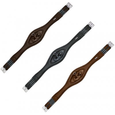 Kentaur Podbřišník kožený Monaco Soft tm. hnědý – Zboží Dáma