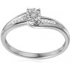 Prsteny iZlato Forever Diamantový zásnubní prsten z bílého zlata Paris,IZBR246A