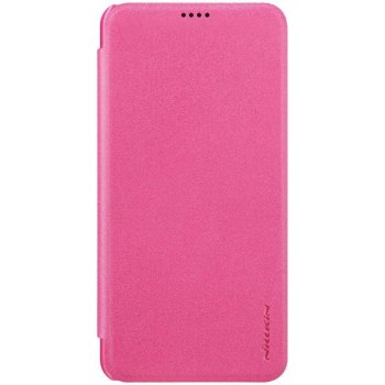 Pouzdro Nillkin Sparkle Folio Xiaomi Redmi Note 7 růžové