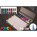 Uni PC-5M Posca 8 ks mix barev – Zboží Mobilmania