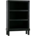 WOOOD Černá borovicová knihovna Bona 107x39 cm – Zboží Dáma