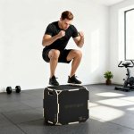 SPORTNOW Plyo box 3v1 51 x 47,5 x 40,5 cm | černý – Hledejceny.cz