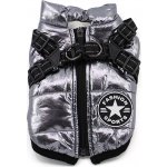 Vsepropejska Achar zimní bunda pro psa s postrojem – Zboží Dáma