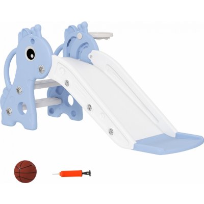 AIYAPLAY Dětská skluzavka 3 v 1, 106 x 51,5 x 52 cm modrá – Zboží Dáma