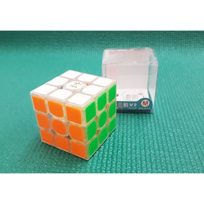 Rubikova kostka 3x3x3 YuXin Kylin V2 Magnetic Tiled transparentní