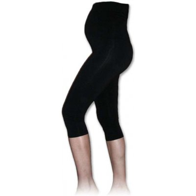 Těhotenské legíny 3/4 černé – Zboží Dáma