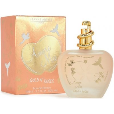 Jeanne Arthes Amore Mio Gold n' Roses limited edition parfémovaná voda dámská 100 ml – Zbozi.Blesk.cz