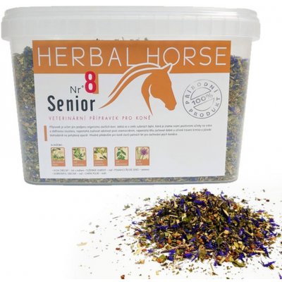 Herbal Horse NR8 Senior kyblík 0,5 kg – Zboží Mobilmania