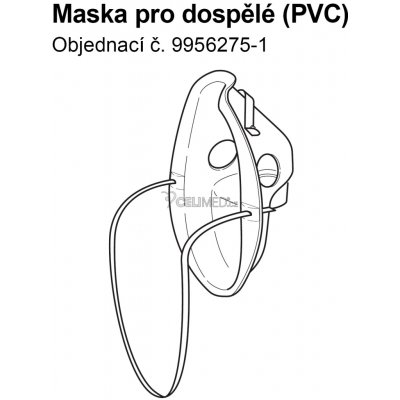 Omron Comp Air maska ​​pro dospělé na Omron C28, C29, C30, 801 (PVC) – Hledejceny.cz