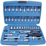 TRIUMF profi gola sada 1/4" 6ti hran 4 - 14 mm Torx vrtaný 47 dílů – Sleviste.cz