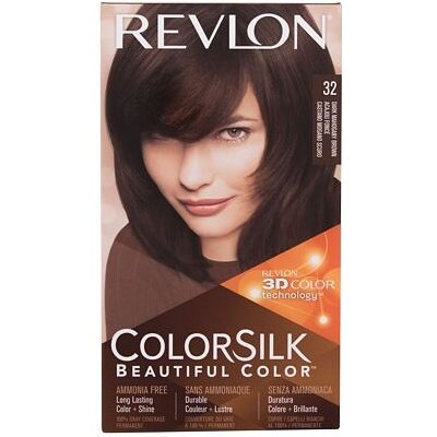 Revlon Colorsilk Beautiful Color barva na vlasy 32 Dark Mahogany Brown 59,1 ml – Zboží Mobilmania