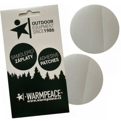 Warmpeace záplaty samolepící 75mm 2ks – Zboží Mobilmania