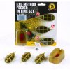 Rybářské krmítko Extra Carp Krmítko Method Feeder Set 20,25,30g + formička