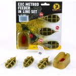 Extra Carp Krmítko Method Feeder Set 20,25,30g + formička – Hledejceny.cz