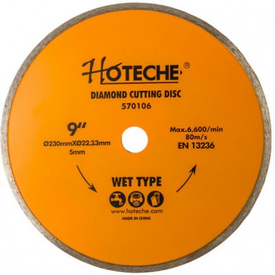 Hoteche Diamantový řezný kotouč 230 mm HT570106