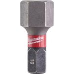 Milwaukee 4932430899 Šroubovací bity SHOCKWAVE IMACT DUTY HEX 10.0 x 25 mm 2ks – Sleviste.cz