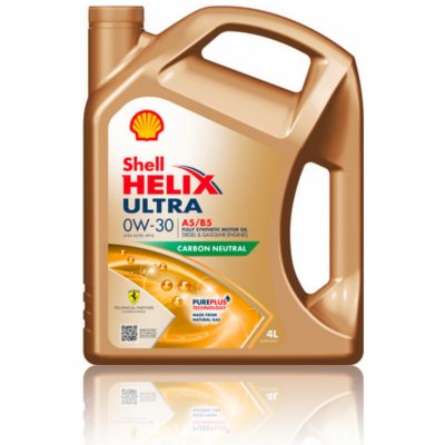 Shell Helix Ultra A5/B5 0W-30 4 l – Zboží Mobilmania