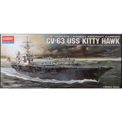 Kitty Hawk Academy USS CV 63 1:800