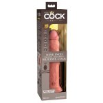 Elite King Cock 9 Rádiem řízený realistický vibrátor 23 cm přírodní – Zbozi.Blesk.cz