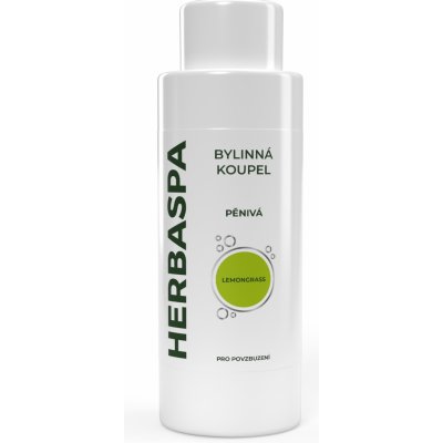 Herbaspa pěnivá bylinná koupel Lemongrass 90 ml