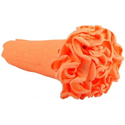 Krepový kornout 25cm x 2,5m 576-SV. ORANŽOVÁ – Hledejceny.cz