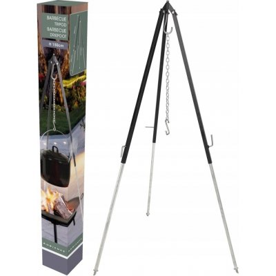 PROGARDEN KO-C83504070 Grilovací trojnožka na kotlík se závěsem ocel – Hledejceny.cz