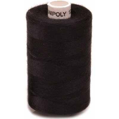 Prima-obchod Nitě Pes UNIPOLY 120 návin 1000m tex 14x2, barva Černá – Zboží Mobilmania