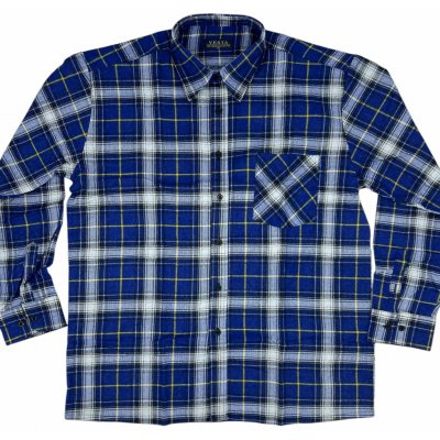 Pánská flanelová košile DAN modrá – Hledejceny.cz