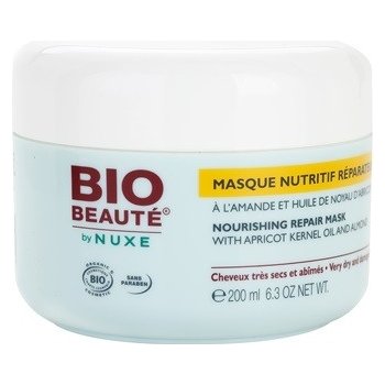 Bio Beauté by Nuxe Hair vyživujicí maska na vlasy s olejem z meruňkových jader a mandlemi Nourishing Repair Mask With Apricot Kernel Oil And Almond 200 ml