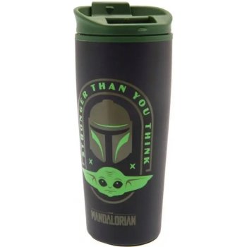 Pyramid International Cestovní hrnek Star Wars Mandalorian Stronger Than You Think 450 ml