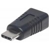 Adaptér a redukce k mobilu Manhattan USB adaptér, USB-C Male na USB Mini-B Female, USB 2.0, 480 Mbps