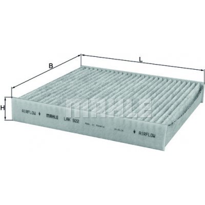 MAHLE ORIGINAL Filtr, vzduch v interiéru LAK922 – Hledejceny.cz