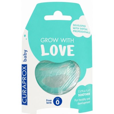 Curaprox Baby Turquoise dudlík 1 ks – Zboží Dáma