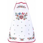 Forbyt Kuchyňská zástěra Folklor červená 64x76cm – Zboží Dáma