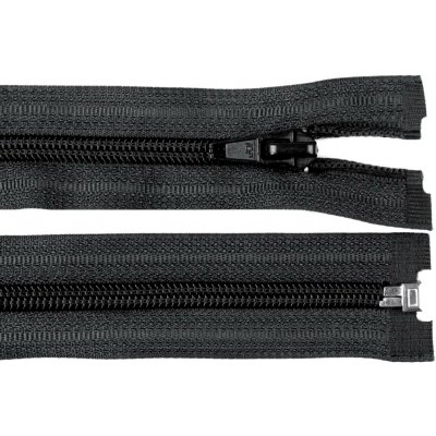 Prima-obchod Spirálový zip No 5 délka 70 cm bílá a černá POL, barva Černá – Hledejceny.cz