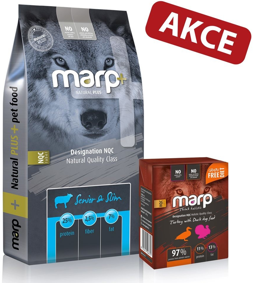 Marp Natural Plus Senior and Slim 12 kg