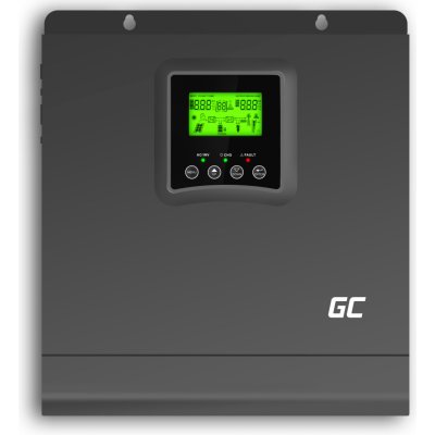 Green Cell Off Grid MPPT 24VDC 230VAC 2000VA/2000W Čistý sinus